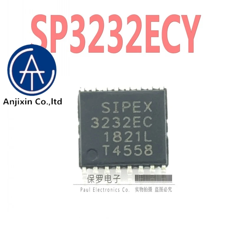 10pcs 100% orginal new transceiver SP3232ECY 3232EC TSSOP-16 patch in stock