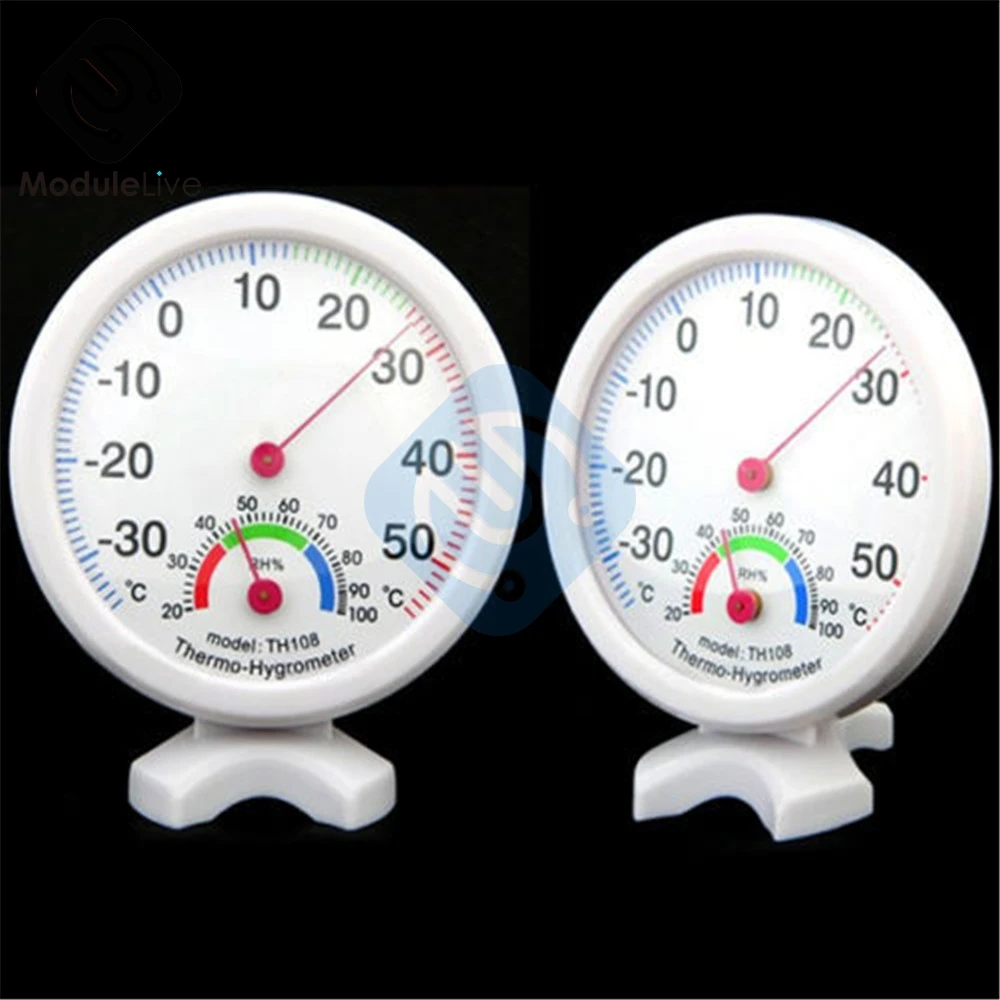 TH108 Mini LCD Digital Thermometer Hygrometer Temperature Sensor Humidity Meter  Indoor Gauge Instruments Detector For Fridge