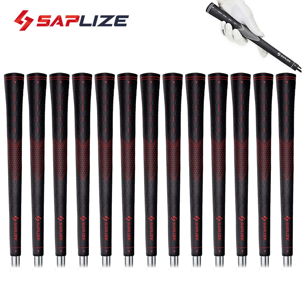 SAPLIZE 13 PCS Golf Club Grips, Multi Color Standard Size CC01 Golf Grips