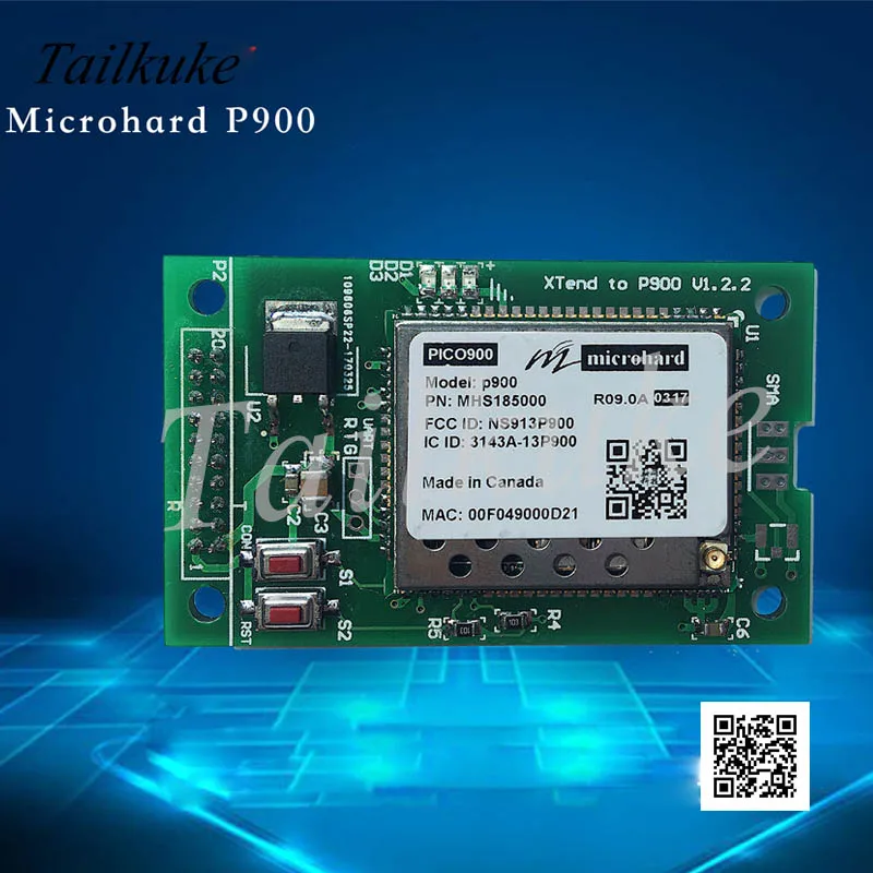 Canada Microhard P900 Module + Floor Replacement Xtend Does Not Need to Change 5V to 12V Power Supply.