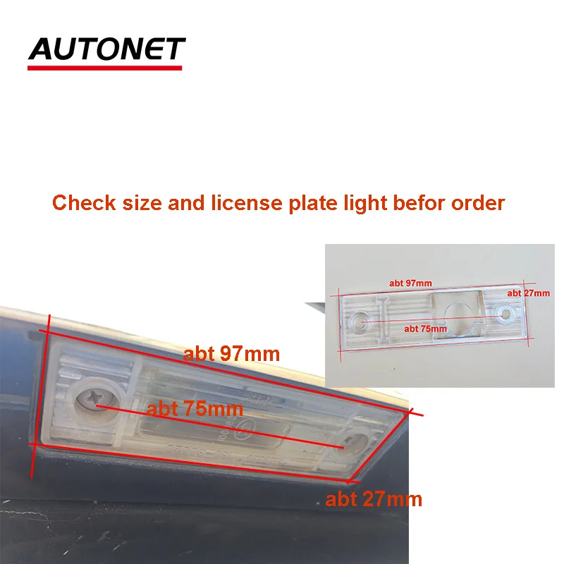 Autonet Rear view camera For Chevrolet Daewoo Lacett /Premiere/Matiz/Nubira  CVBS night view rear camera/license plate camera