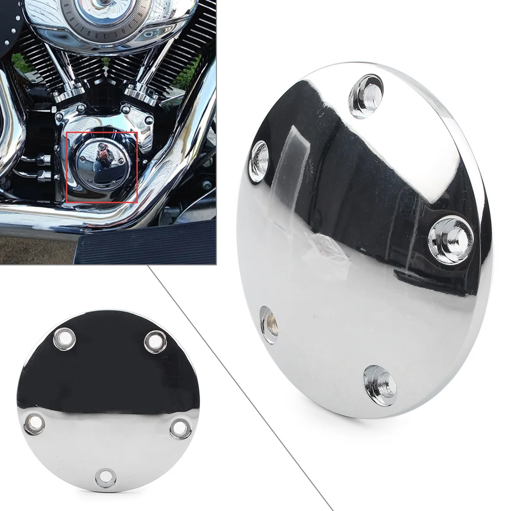 Couverture de Points de chronométrage en dôme pour moto, pour Harley Davidson Twin Cam Softail Dyna Touring 1999 – 2017 aluminium