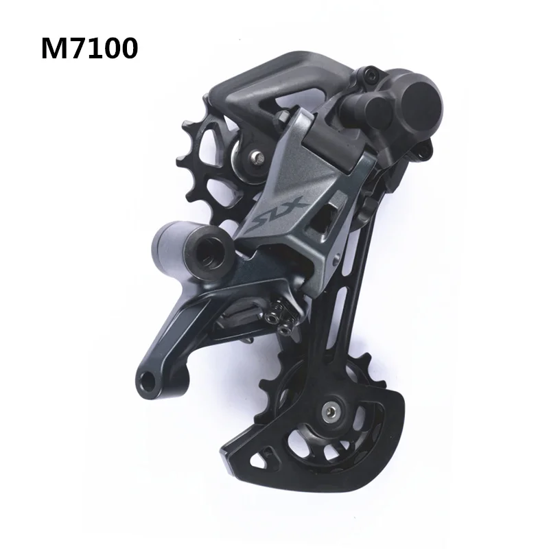 SHIMANO XTR M9100 XT M8100 M8120 SLX M7100 M7120 Deore M6100 SGS 12S desviadores traseros de jaula larga para bicicleta de montaña SGS MTB