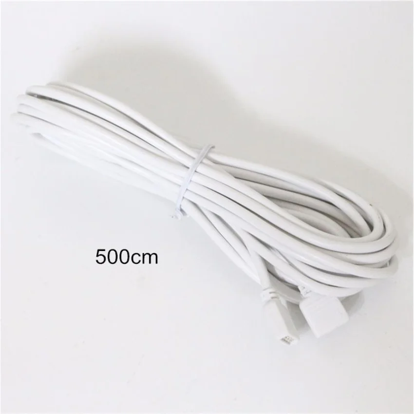 Free Shipping 1m 2m 3 m  5m 4Pin Female or Male Extension Wire Cable Cord Connector RGB 5050 2835 LED Strip Light And Male Plug