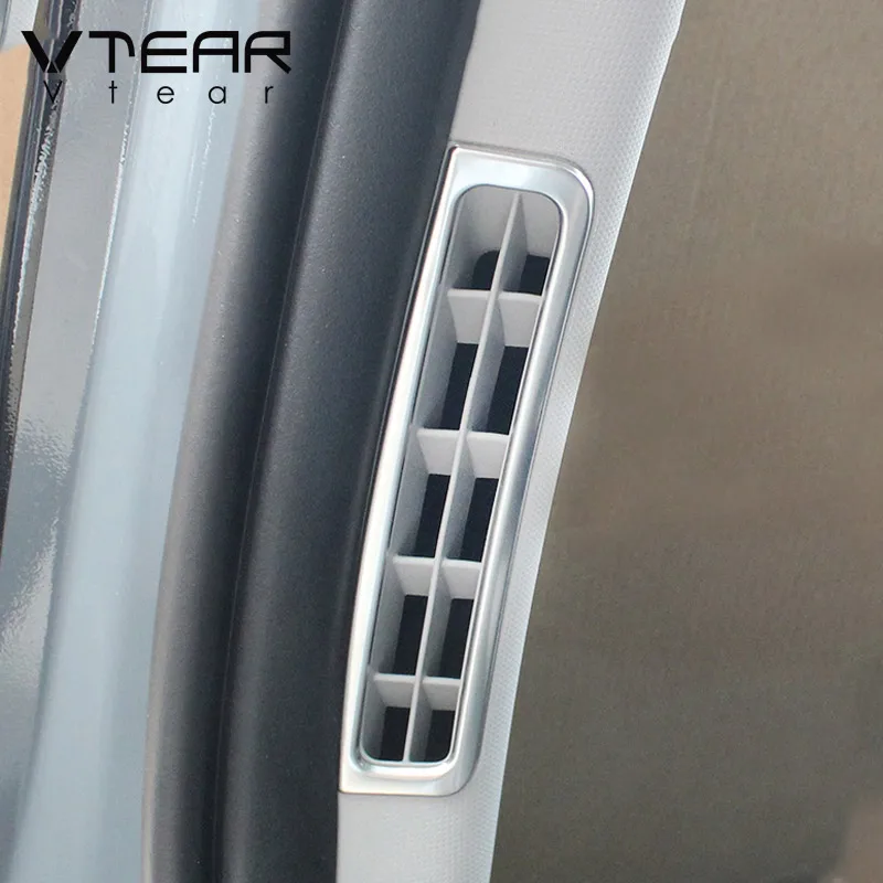 Vtear Uscita Aria Auto Trim Copertura Pilastro Anteriore Aria Condizionata Vent Telaio Adesivi Accessori Interni Per Hyundai Elantra 2021