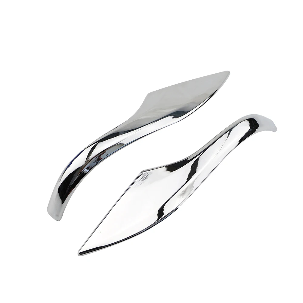 GLOSSY Chrome Car Side Door Rear View Mirror Cover Trim Garnish Molding Strip For Toyota Corolla 2014 2015 2016 2017 Altis E170