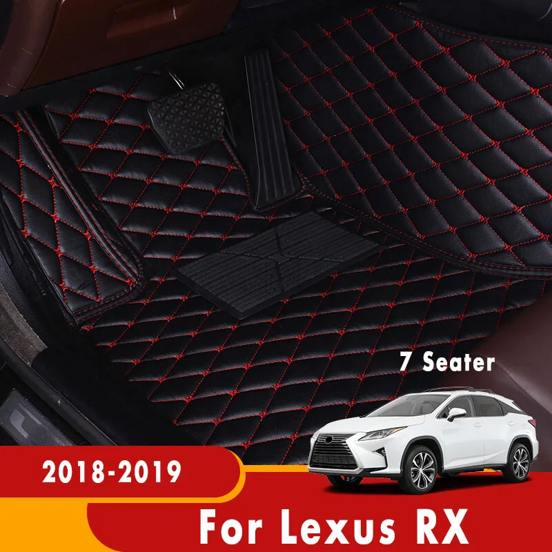 

Car Floor Mats For Lexus RX 2019 2018 (7 Seater) Car Carpet Automobiles Auto Carpets Custom Cover Styling Protect Rugs Foot Pads