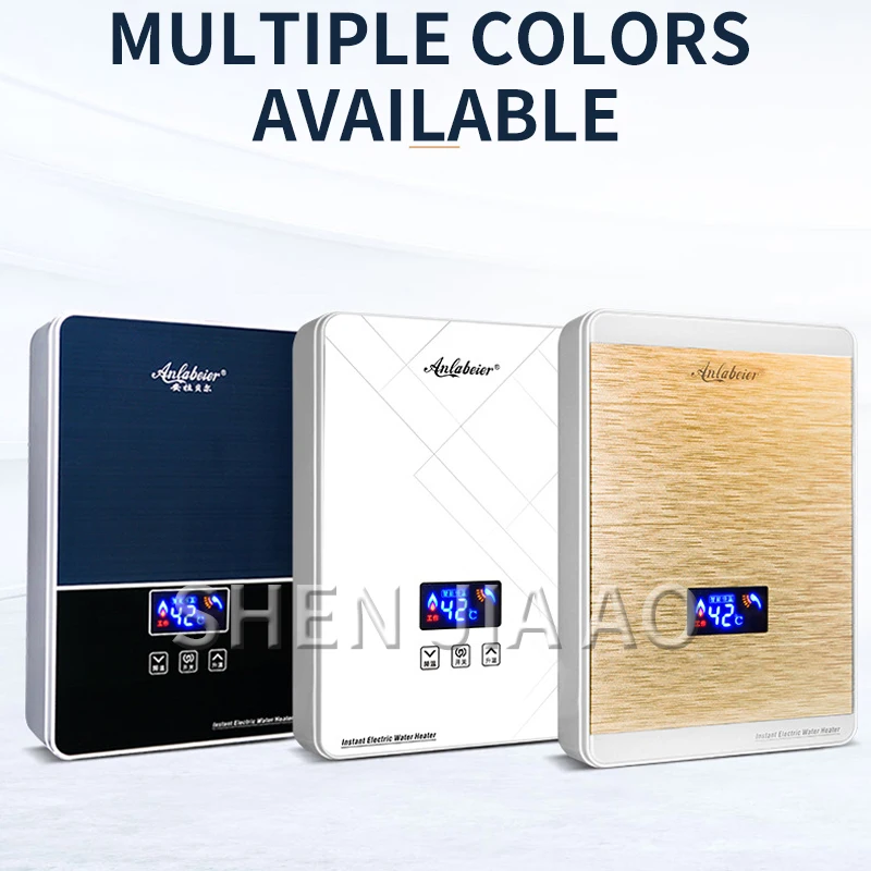 

Instant hot water heater not-water storage wall-mounted home digital display Mini water heater Variable frequency thermostatic