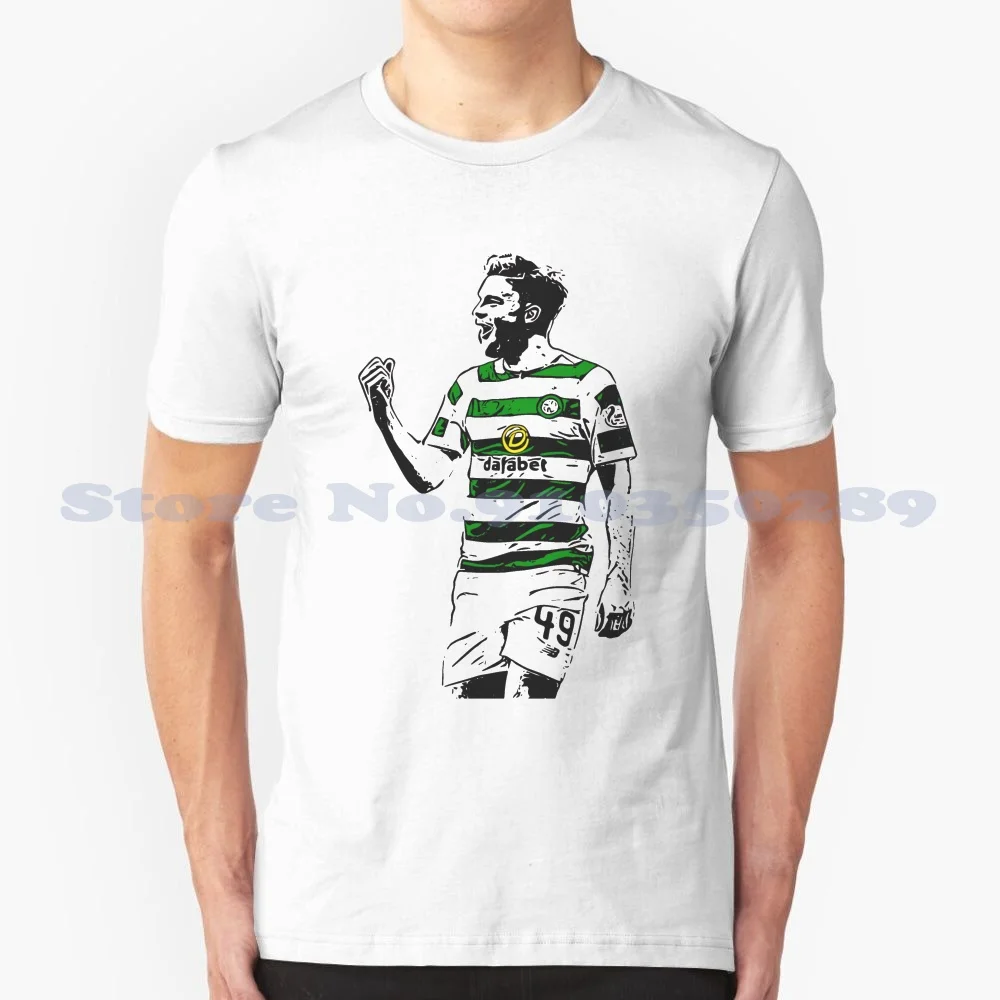 James Forrest 100% Cotton T-Shirt James Forrest Jamesy Glasgow Fc Football Club Spfl Scotland Scottish Cup