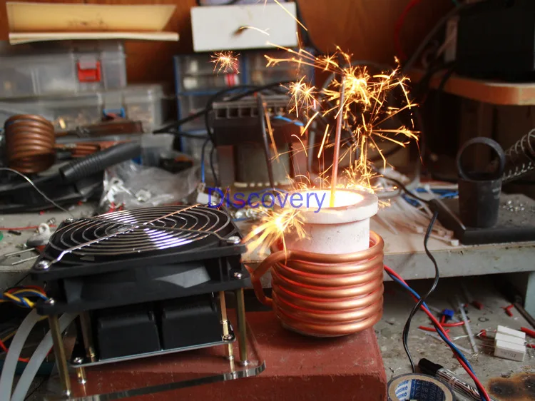 Quality Guarantee ZVS Induction Heater High Frequency Quenching Medium Frequency Induction Heating Furnace Without Tap