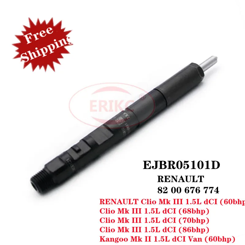 EJBR05101D EJBR05102D 28232251 8200815416 New Diesel Fuel Injector Nozzle For Renault Clio Nissan Dacia 1.5DCI K9K Accessories