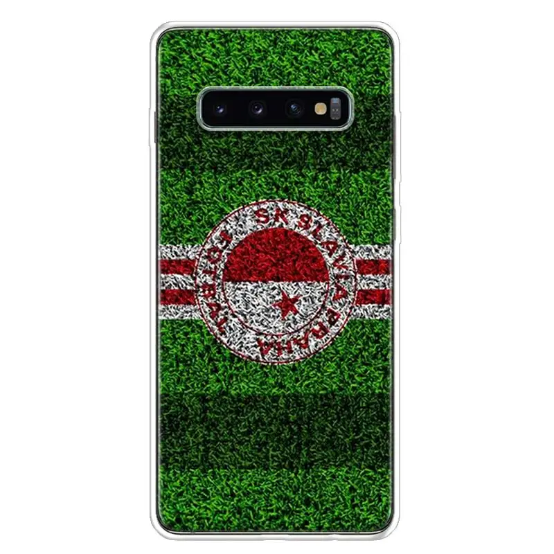 Sk Slavia Praha Czech Republic Phone Case For Galaxy Samsung A03 A03S A13 A23 A33 A53 A73 A54 A34 A24 A14 5G A04 A04S A9 A8 A7 A