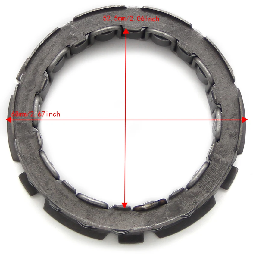 Motorcycle Clutch Starter One Way Bearing For BMW F700GS F800GT F800S F800ST F800GS F650GS F800R Dakar  G650  Xmoto  12117687777