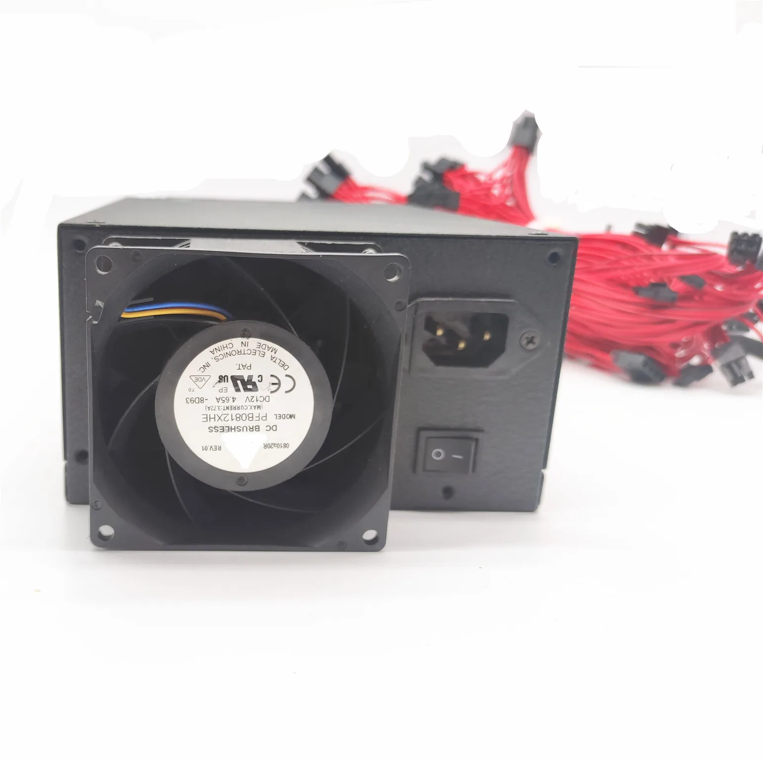 Imagem -05 - Nova Fonte de Alimentação Modular de Mineração 2000w Psu Atx para Gpu Eth Rig Ethereum Módulo Completo 220v 110v Psu para Mineração Btc Ltc Etc