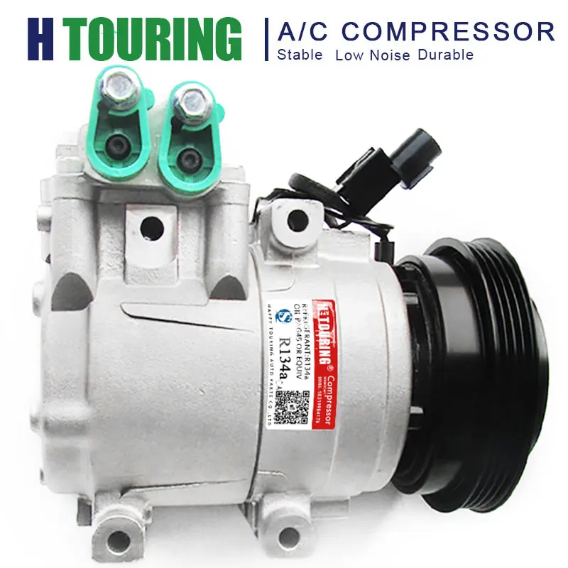 AC Compressor for Hyundai Accent 2001-2005 Hyundai Tucson 2005-2009 9770125100 97701-25100 976041C100 97604-1C100 9770122003