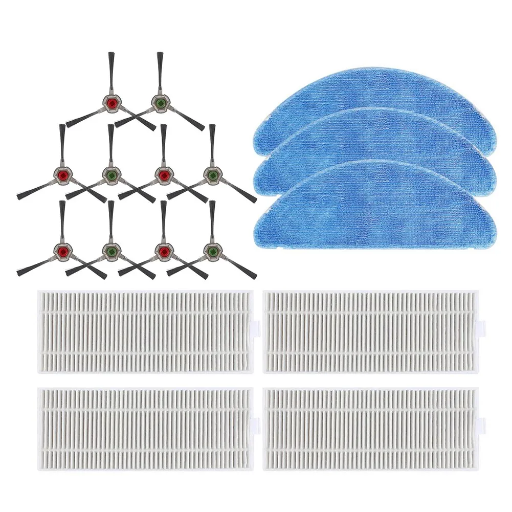 Yeedi K650 Robot Vacuum Cleaner Filter Side Brush Moping Cloth Roller Brush Kit Replacement Cleaning Spare Parts Household