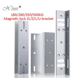 Magnetische türschloss system Für 280KG EM Lock magnetischen schlösser Gute Qualität Für Access Control System EM Schloss 180/280KG ZL Halterung