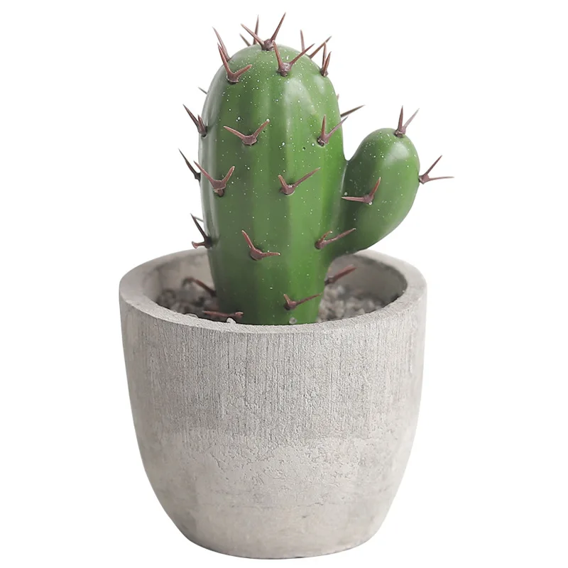 Artificial Cactus Desktop Decoration Set Cactus Tropical Plant Desktop Decoration Wholesale Office, Living Room Decoration Gifts