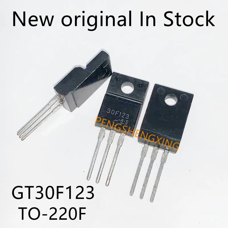 10PCS/LOT   GT30F123 TO-220F 30F123 TO220F   New original spot hot sale