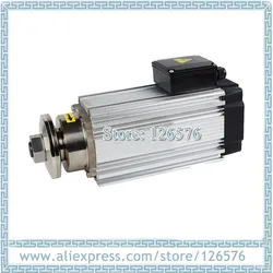 air cooled blade spindle motor 2.2kw 3000rpm/6000rpm square shape air cooled spindle motor for Aluminum/wood/glass/plastic