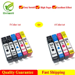 564XL High Quality New Compatible ink cartridge For HP 564 Printer Photosmart B8550 C6324 6340 Officejet 4610 4622 Deskjet 3070A