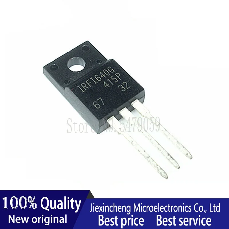 10 قطعة IRFI640G IRFI640 TO-220F 200V 9.8A MOSFET جديد الأصلي
