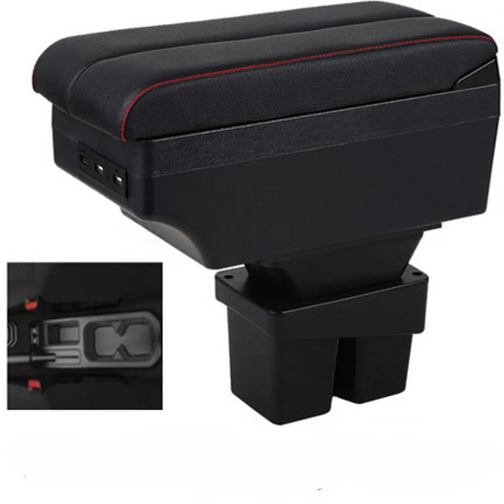 

For Suzuki Jimny Armrest Box Retrofit Parts Center Console Special Storage Space Car Elbow Rest with USB Cup Holder