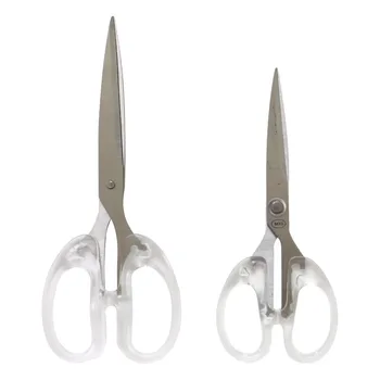 Transparent Handle Craft Scissors 1