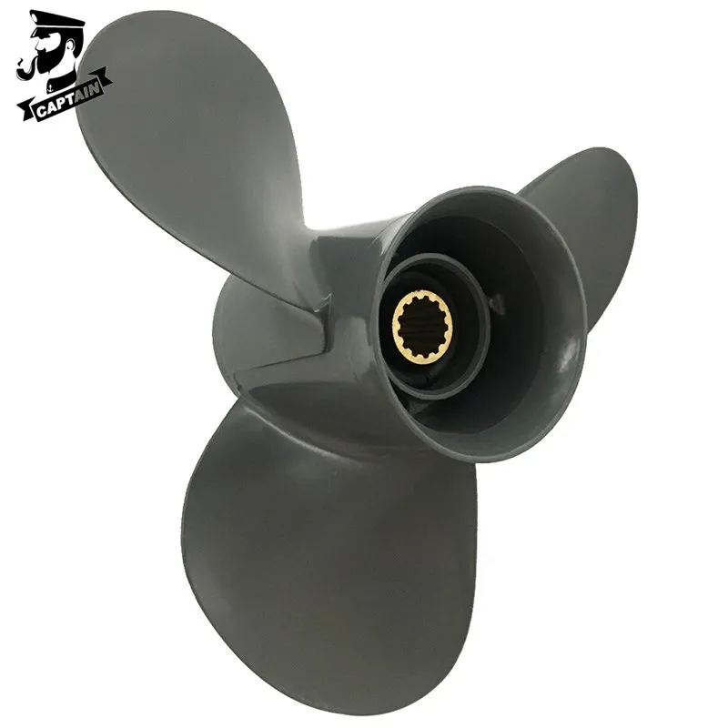 Captain Propeller 11 1/8X13 Fit Honda Outboard Engine BF35A BF40A BF40D BF45A BF50D BF50A BF60A 13 Tooth Spline 59130-ZV5-013AH