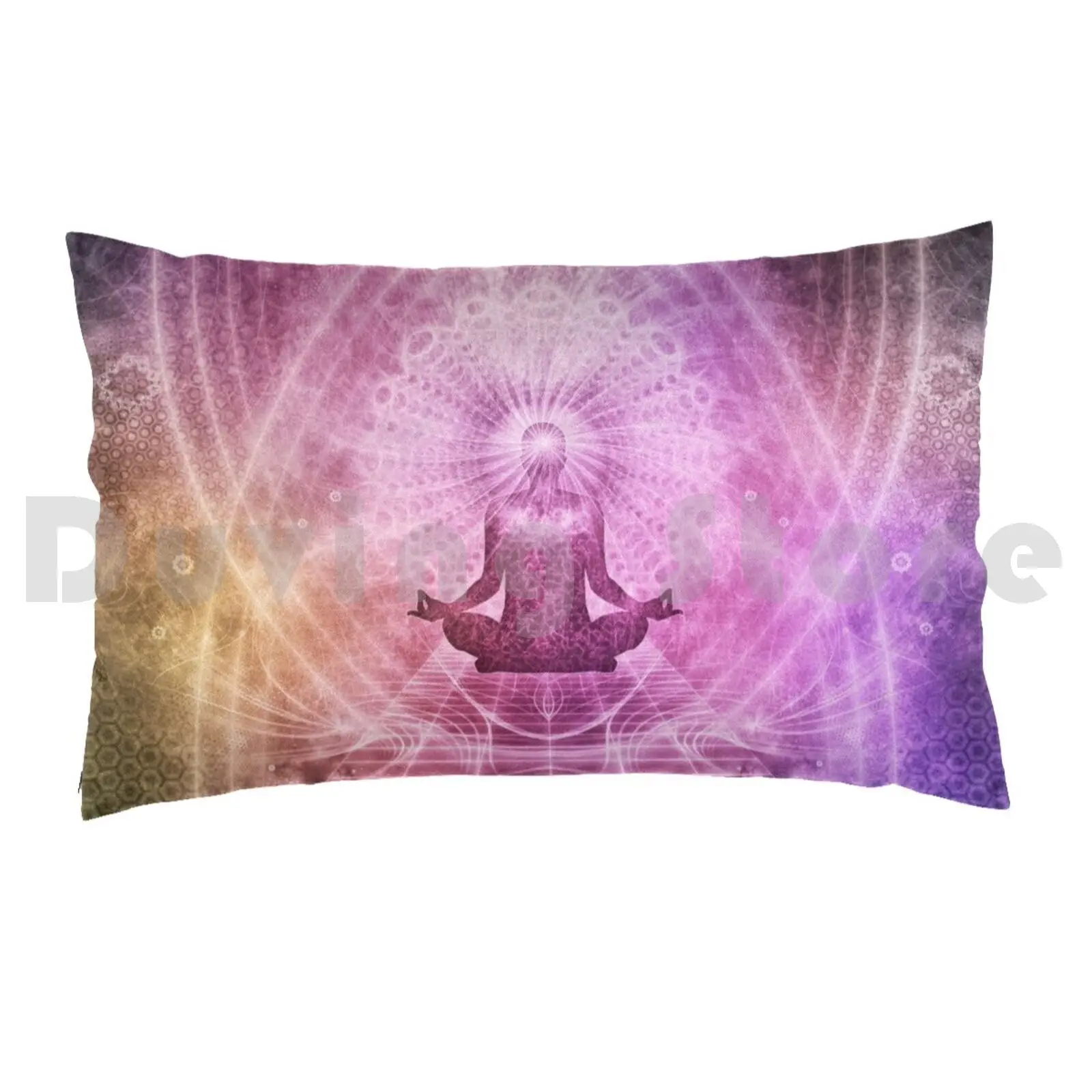 Zen Yoga Cosmic Pillow Case DIY 50*70 Yoga Yogi For Yogi For Yoga Yogini Cosmic