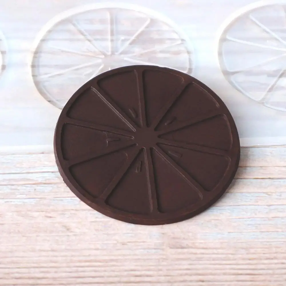 Triangles lemon slice loving heart Non-stick Silicone Chocolate Mold Ice Molds Cake Mould Bakeware Baking Tools