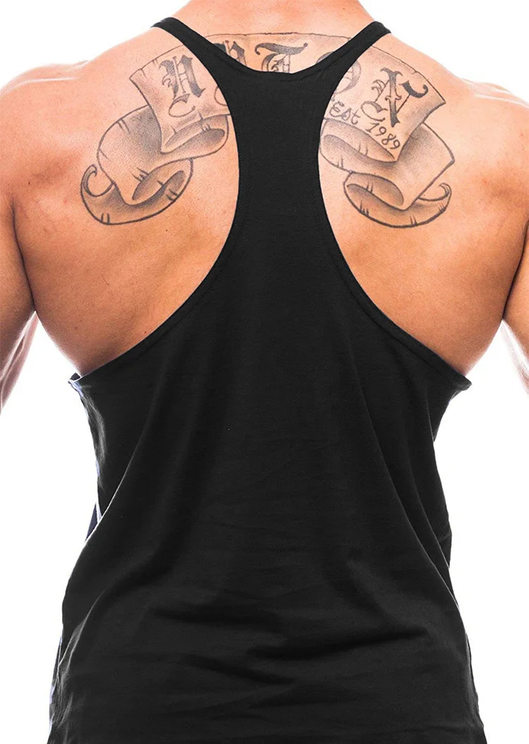 Gym Brand Workout Casual Sportswear Stringer Clothing Bodybuilding Singlets Fitness Vest Men\'s Tank Top Muscle Sleeveless Shirt