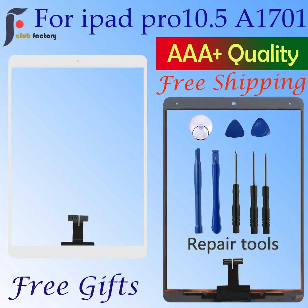 

Touch Screen Digitizer For IPad Pro 10.5 A1701 A1709 Touch Screen Digitizer Glass Replacement