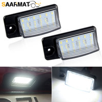 2Pcs Car LED License Number Plate Light Lamps for Nissan X-Trail (T32) Murano Altima Maxima Rogue for Infiniti EX25 EX35 EX37