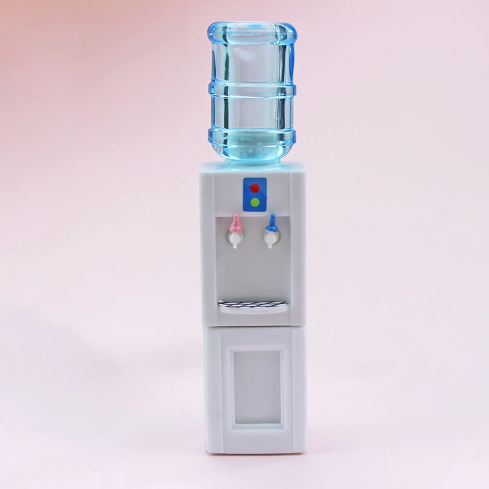 1/12 Poppenhuis Miniatuur Accessoires Mini Water Dispenser Simulatie Meubels Model Speelgoed Voor Poppenhuis Decoratie