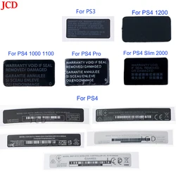 1pcs For PS3  /PS4 slim/1000 1100/1200/ pro onsole Label Sticker Housing Shell Sticker For PS4 Shell Slim Black Back Mark Paste