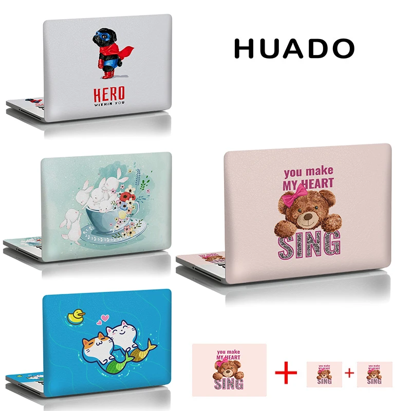 Nette design Aufkleber 15,6 Laptop haut Aufkleber Notebook Haut Aufkleber Laptop Abdeckung Sommer Stil Kunst Passt 13.3 \