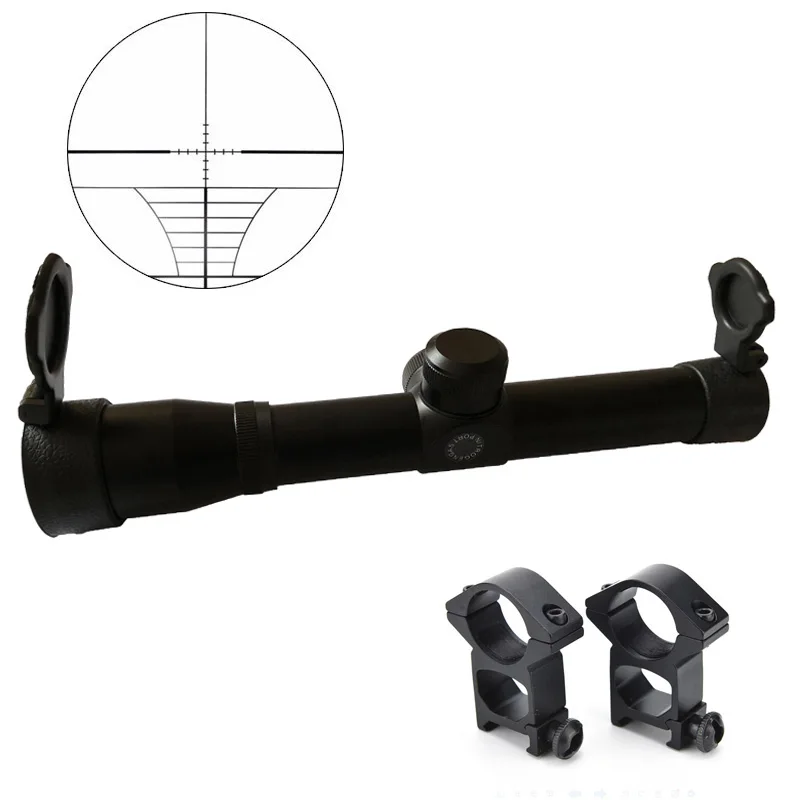 2x20 Long Eye Exit Pupil Rifle Scopes Scout Gun Scope Sight Tactical Relief Hunting Scopes