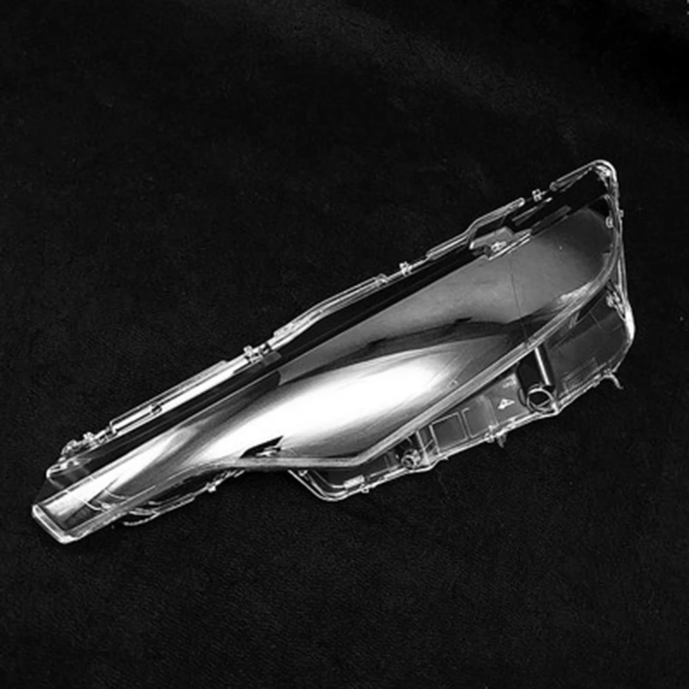 لمازيراتي ليفانتي 2016 2017 2018 2019 سيارة الجبهة غطاء المصباح عاكس الضوء قذيفة كشافات قبعات مصباح عدسة واضحة #5