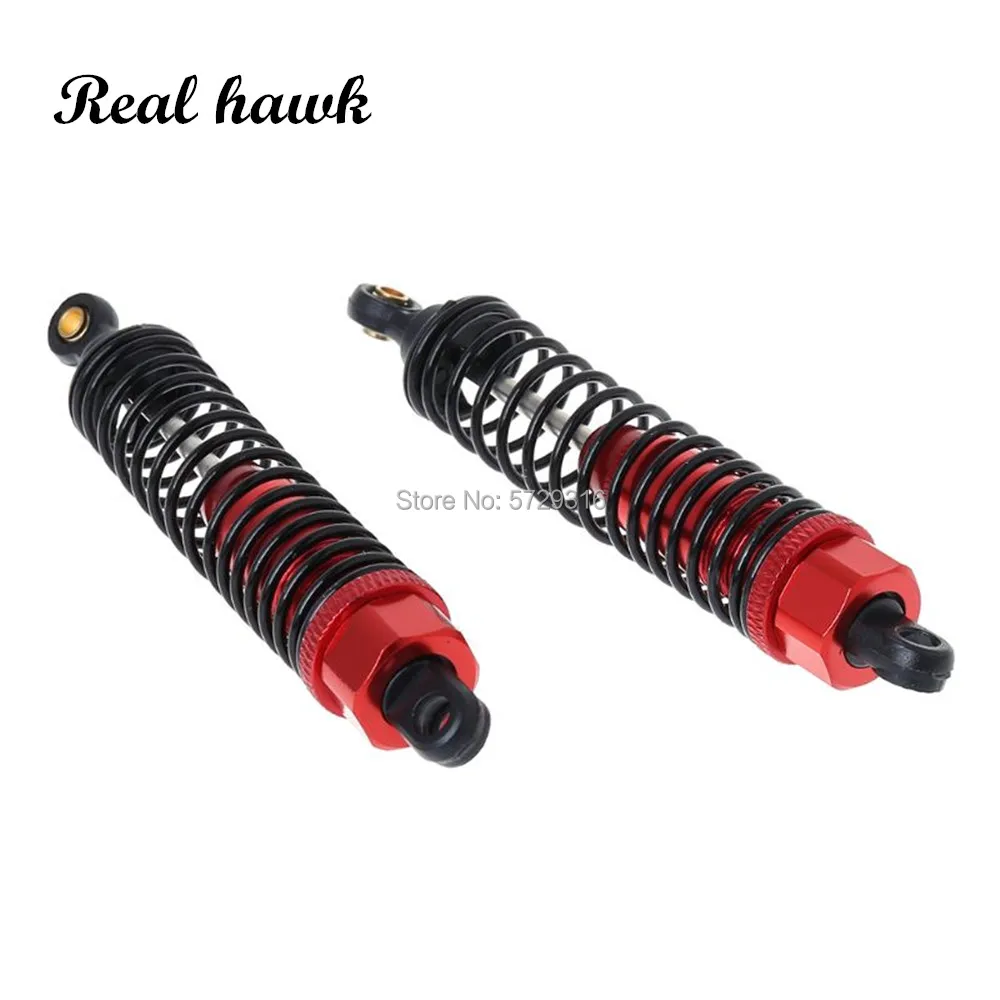 2pcs 106004 166004 Aluminum Shock Absorber 98mm 06002 06062 1/10 Upgrade Part For HSP Off-road Car Buggy Short Truck 94166 94107