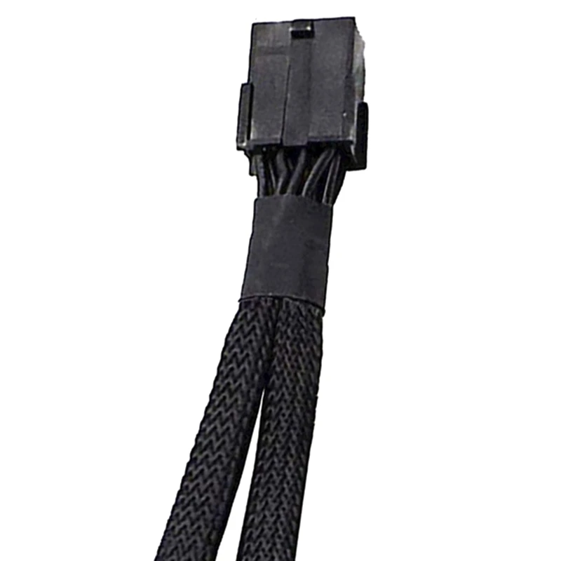 Adaptateur ATX 4 broches femelle vers carte mère CPU 8(4 + 4) broches mâle EPS 12V convertisseur, Extension de câble à manchon tressé