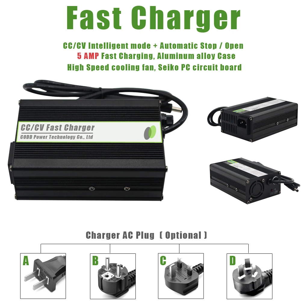 24V 36V 48V 60V 72V 20AH 30AH 40AH E bike Lithium Battery Pack with BMS 5A Charger