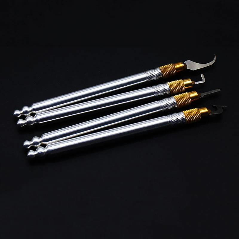 4 In 1 IC Chip Repair Thin Blade Tool CPU Metal Remover Burin To Remove For Mobile Phone Computer Processor Repairing Tools