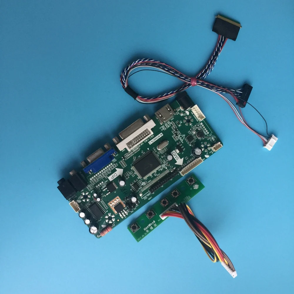 

Комплект для монитора LP140WD1, 1600x900 68676, 14-дюймовая панель, 40-контактный экран, плата контроллера, светодиодный DIY HDMI ЖК-дисплей, VGA, DVI, LVDS