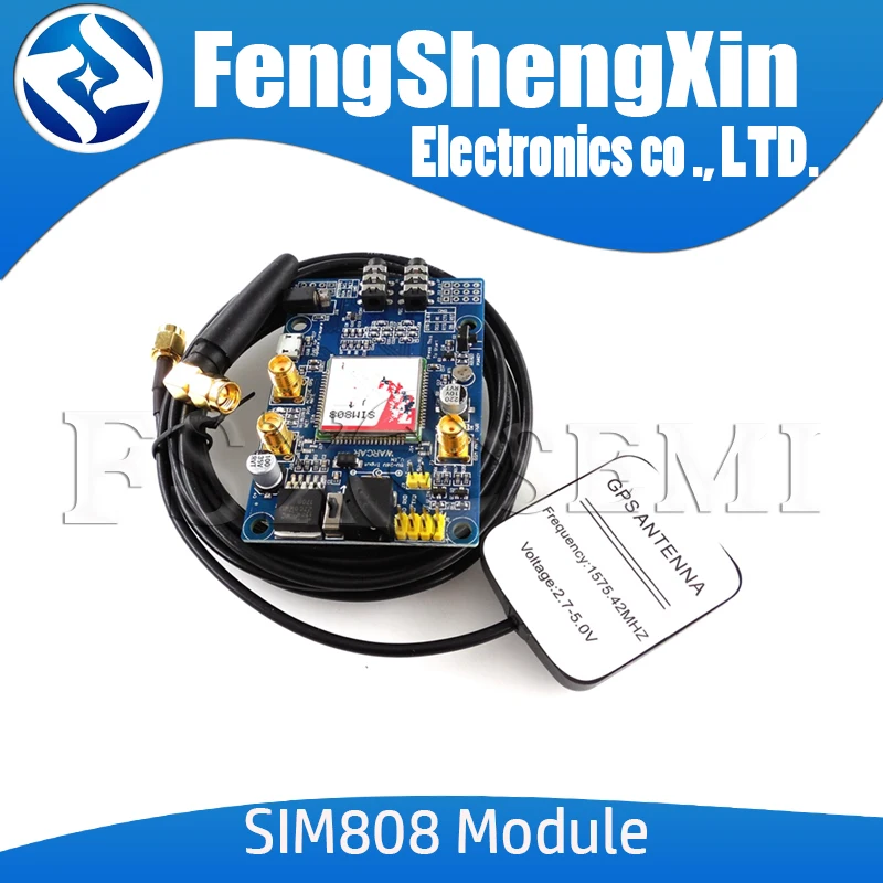 SIM808 Module  development board GSM GPRS GPS Location SMS development board Tracking messages  STM32.51