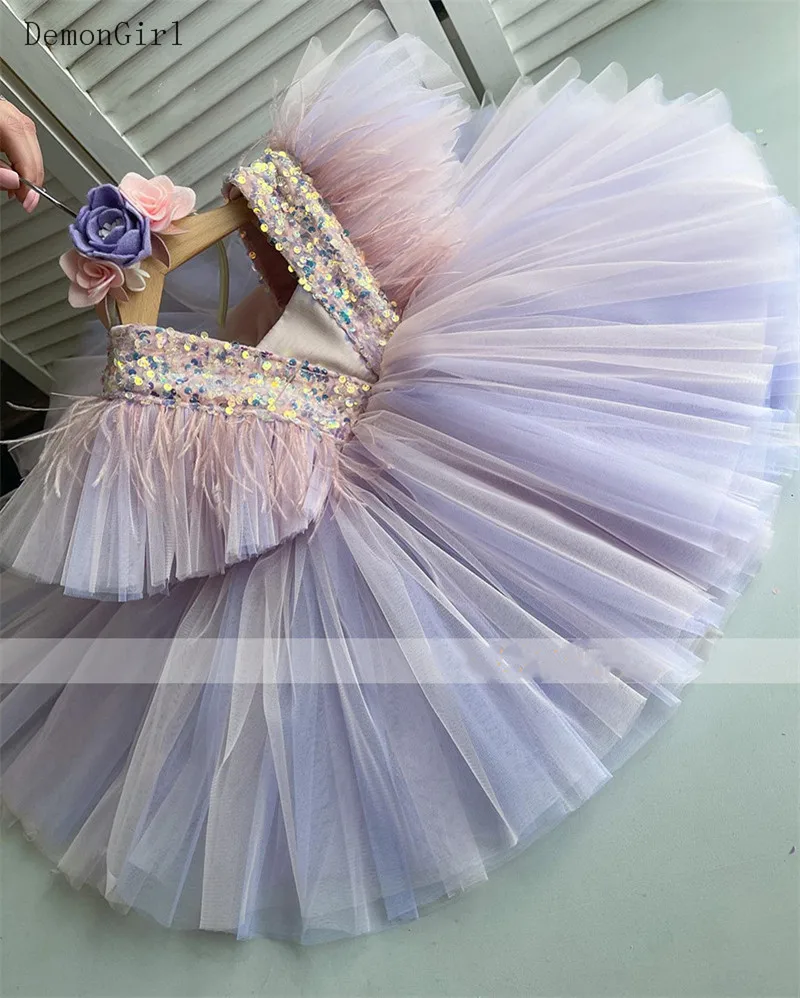 Vestidos de lentejuelas de tul para niñas pequeñas, ropa de princesa de verano, 1 año, cumpleaños, Navidad, fiesta, vestido de flores