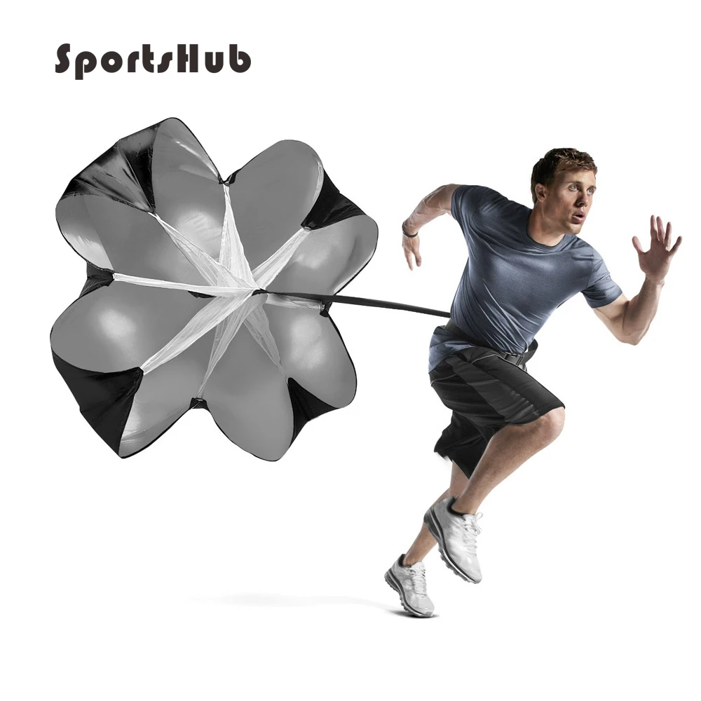 SPORTSHUB Speed Resistance Training Parachute Running Chute Soccer Football Training Parachute Umbrella EF0001