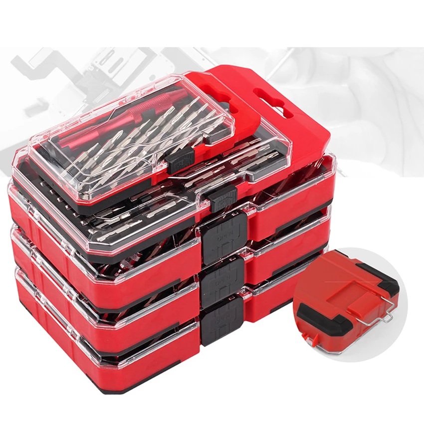 Juego de destornilladores de precisión con funda, mango, herramienta de reparación de destornilladores multifunción todo en uno para electrónica, teléfono inteligente