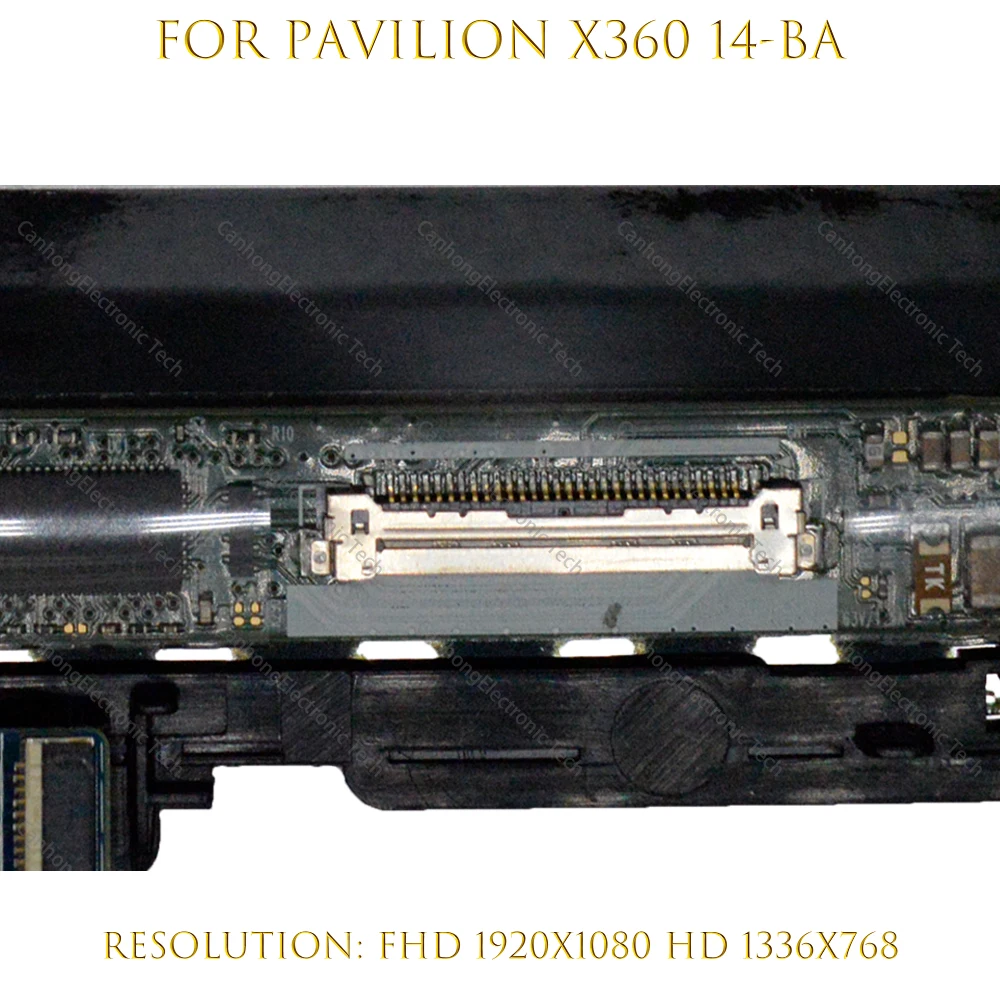 Reemplazo del digitalizador táctil de 14 pulgadas para HP PAVILION X360 14M-BA 14-ba Series LAPTOP LCD montaje de pantalla táctil 924297 -001 924298 -001