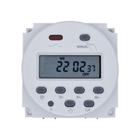 CN101A Timer Switch AC/DC 12V 24V 110V 120V 220V 230V 240V Digital LCD Power Week Mini Programmable Time Switch Relay 8A to 16A